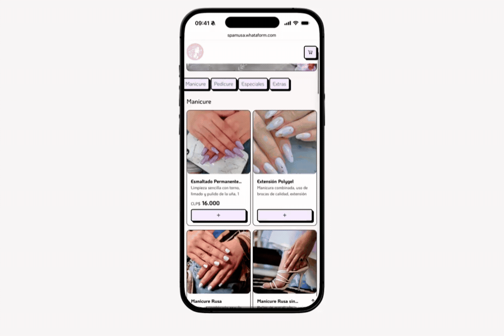 Reserva de fecha y hora